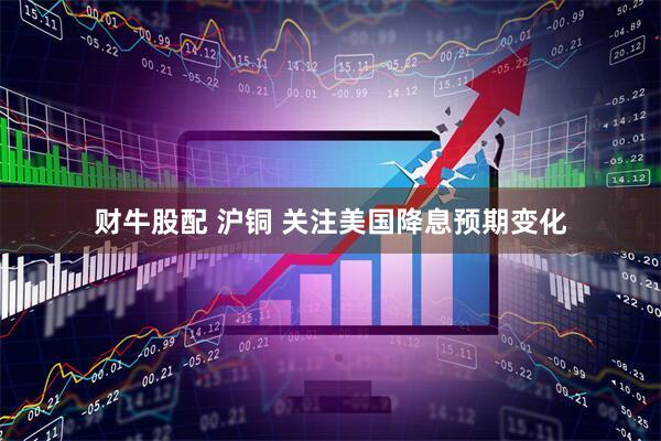 财牛股配 沪铜 关注美国降息预期变化